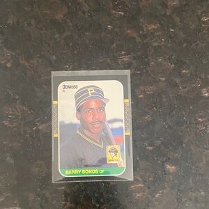 1987 Donruss Barry Bonds RC Rookie Card #361 Trading Card Nr-Mint